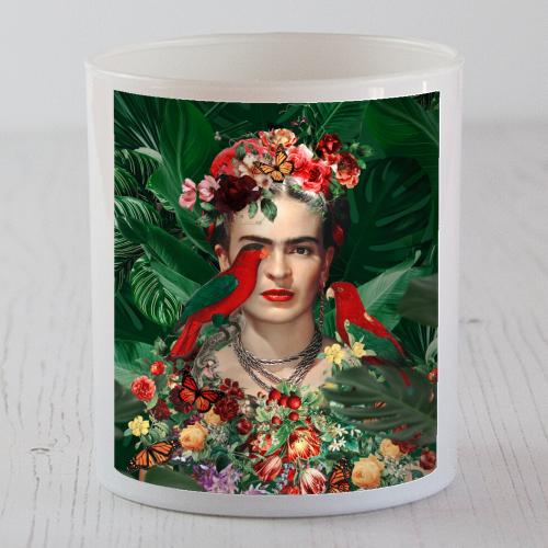 Frida Kahlo - scented candle by Larissa Grace