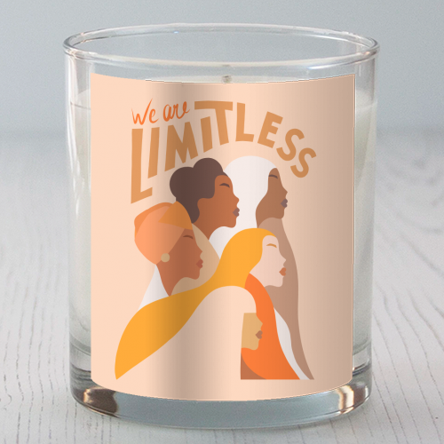 Girl Power - We are Limitless - scented candle by Dominique Vari
