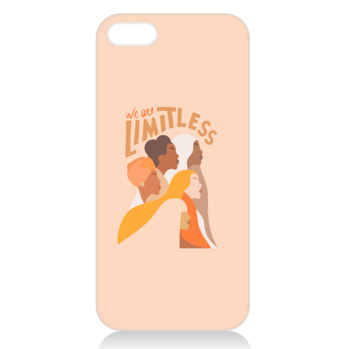 Girl Power - We are Limitless - unique phone case by Dominique Vari