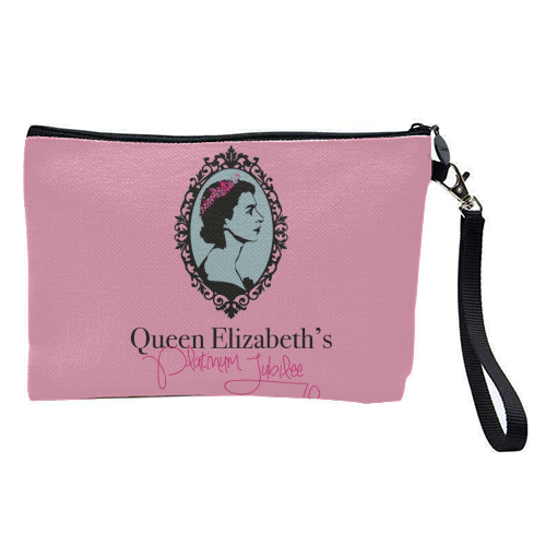 Queen Elizabeth's Platinum Jubilee - pretty makeup bag by SABI KOZ