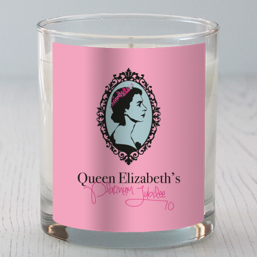 Queen Elizabeth's Platinum Jubilee - scented candle by SABI KOZ