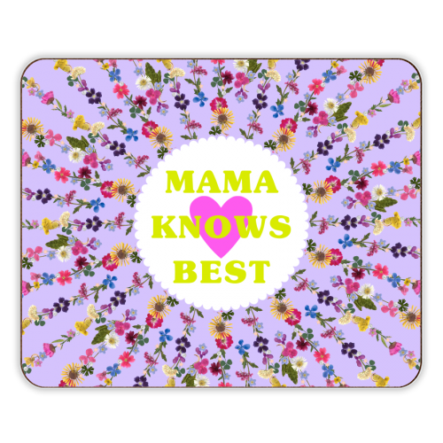 MAMA KNOWS BEST - designer placemat by PEARL & CLOVER