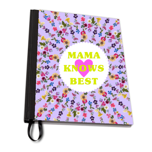 MAMA KNOWS BEST - personalised A4, A5, A6 notebook by PEARL & CLOVER