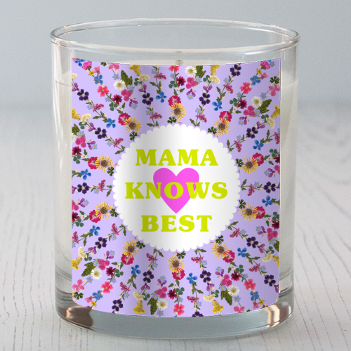 MAMA KNOWS BEST - scented candle by PEARL & CLOVER