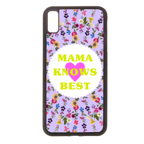MAMA KNOWS BEST - stylish phone case by PEARL & CLOVER
