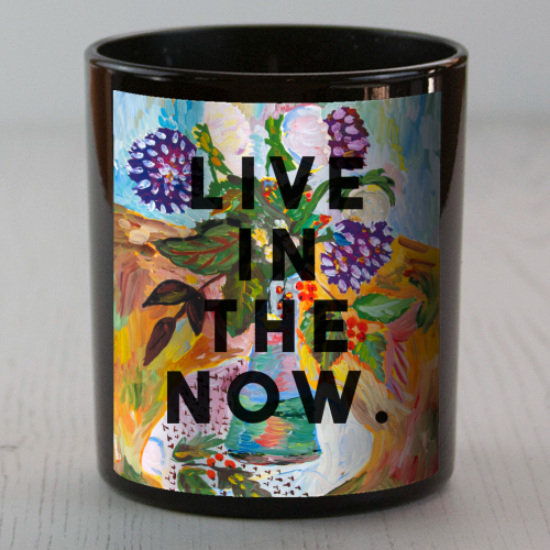 Live In The Now - scented candle by The 13 Prints