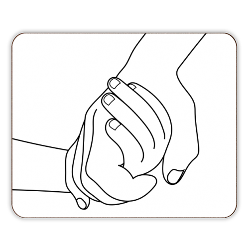 Dad's Helping Hand - designer placemat by Adam Regester