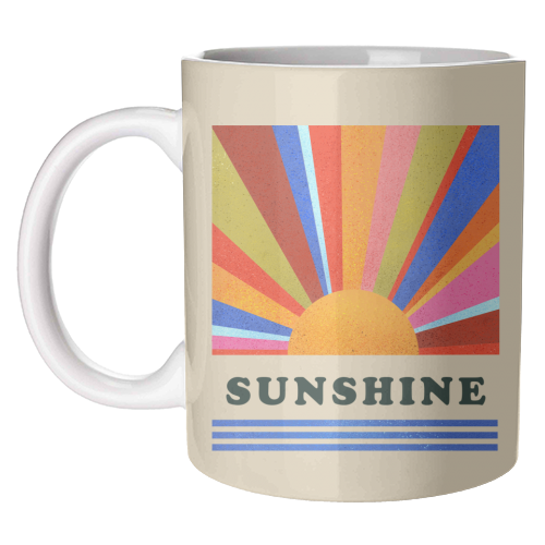 Sunshine - unique mug by Ania Wieclaw
