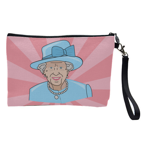 Queeny Mc Queen Face - pretty makeup bag by Laura Lonsdale
