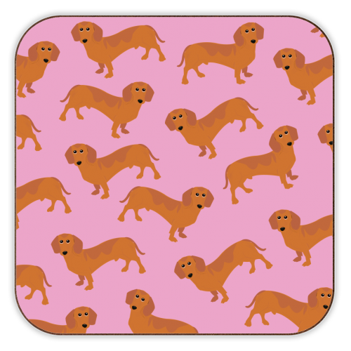 Sausage Fest - personalised beer coaster by Laura Lonsdale