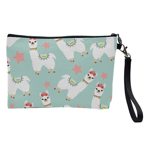 Llamazing - pretty makeup bag by Laura Lonsdale