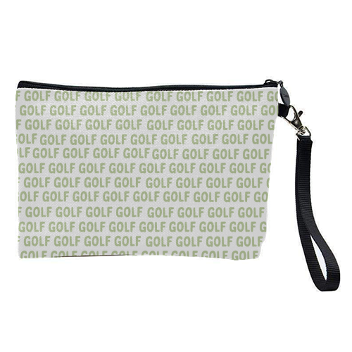 Golf Addict - pretty makeup bag by Laura Lonsdale