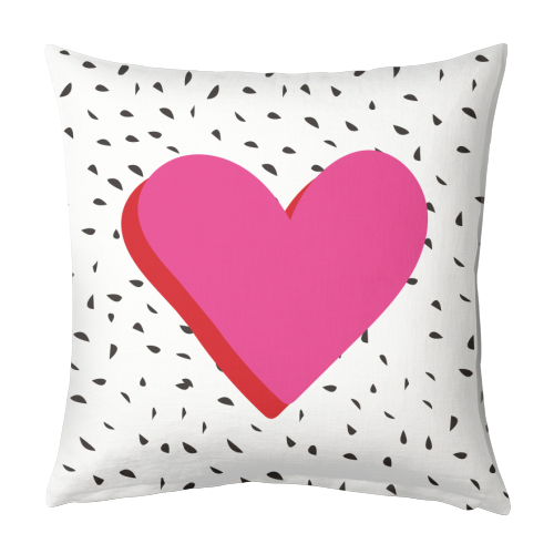 OMG So Much Love - designed cushion by Laura Lonsdale
