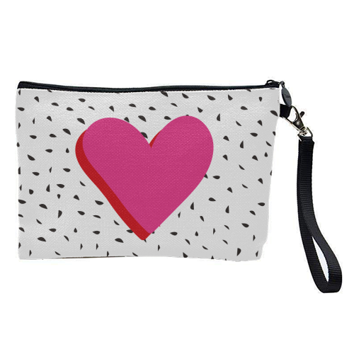 OMG So Much Love - pretty makeup bag by Laura Lonsdale