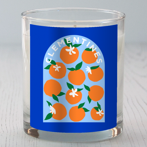 CLEMENTINES - scented candle by PEARL & CLOVER