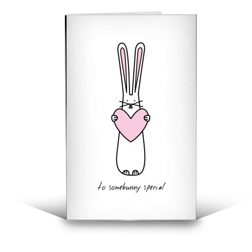 To Somebunny Special - funny greeting card by Hoppy Bunnies