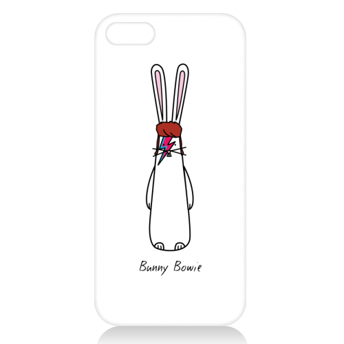 Bunny Bowie - unique phone case by Hoppy Bunnies
