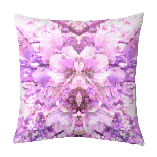 Cherry Blossom - designed cushion by Lauren Douglass
