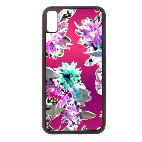 Digital Floral - stylish phone case by Katie Punton