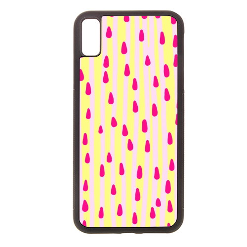 Rhubarb and Custard - stylish phone case by Jennifer Duckett