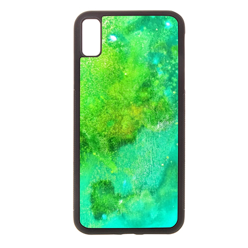 Green Aurora - stylish phone case by Sophie Edgerley