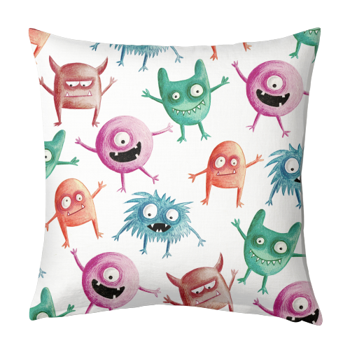 CHEEKY MONSTERS - designed cushion by Shane Crampton