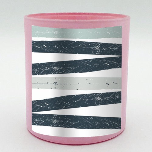 Juxta stripes! - scented candle by Beth Lindsay