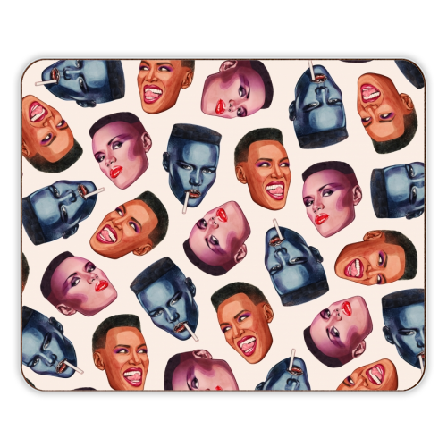 Grace Faces - designer placemat by Helen Green