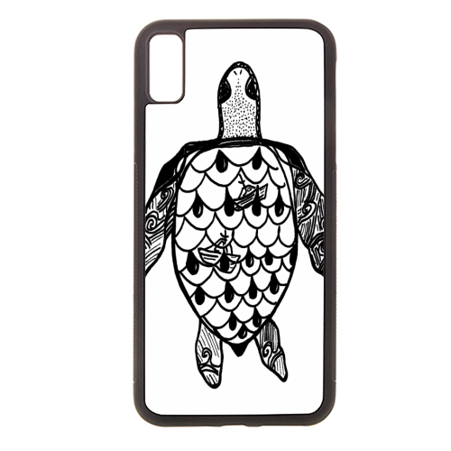 Sea Turtle - stylish phone case by Stitcha Handmade