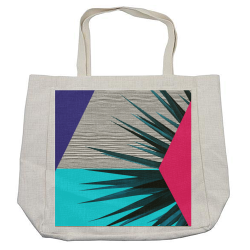 Eclectic Geometry 2 - cool beach bag by EMANUELA CARRATONI