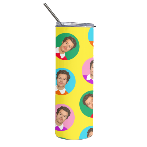 Hazza Balls Yellow - Tumbler by DOLLY WOLFE