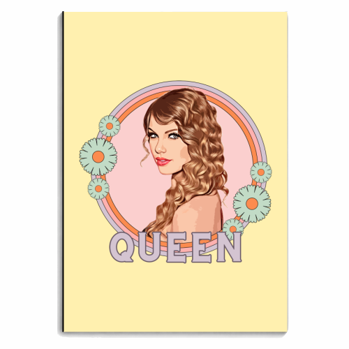 Queen Tay - personalised A4, A5, A6 notebook by DOLLY WOLFE