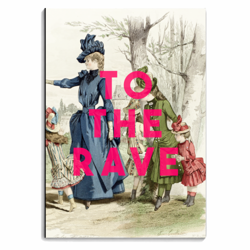To The Rave - personalised A4, A5, A6 notebook by The 13 Prints
