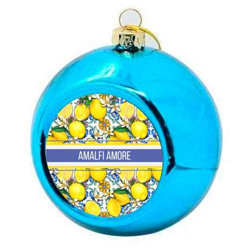 Amalfi Amore - colourful christmas bauble by Lilly Rose