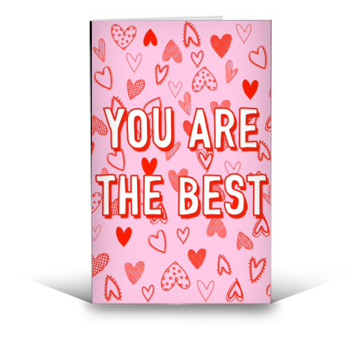 You Are The Best - funny greeting card by Adam Regester