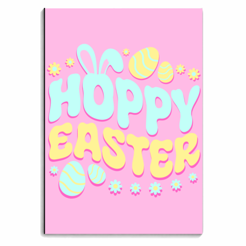 Hoppy Easter - personalised A4, A5, A6 notebook by Amy Farmer