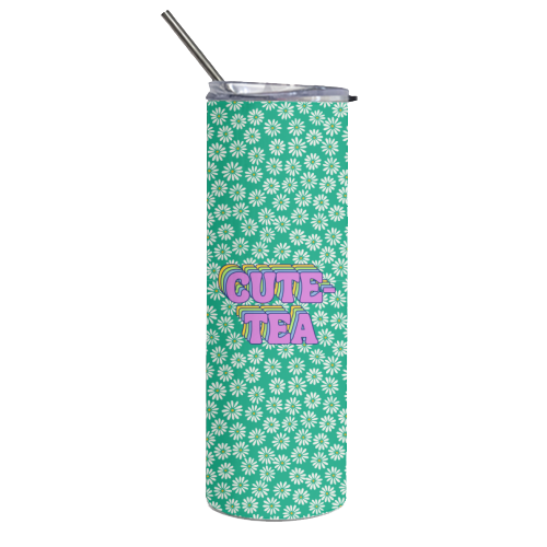 Cute-Tea - Tumbler by Nida Designs