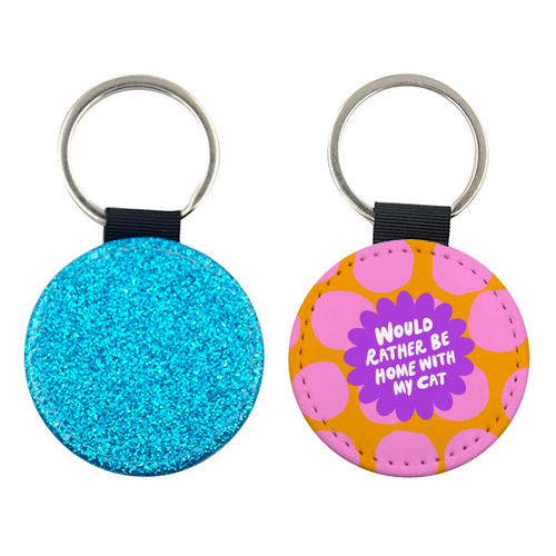 Rather Be Home - keyring by The Paper Tail