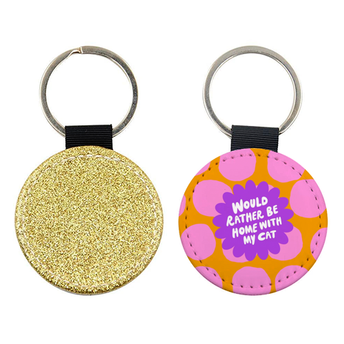 Rather Be Home - keyring by The Paper Tail