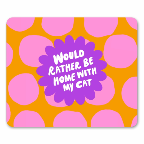 Rather Be Home - mouse mat by The Paper Tail