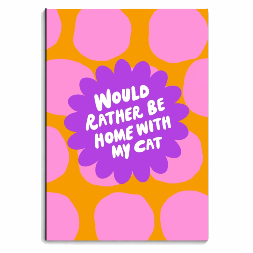 Rather Be Home - personalised A4, A5, A6 notebook by The Paper Tail