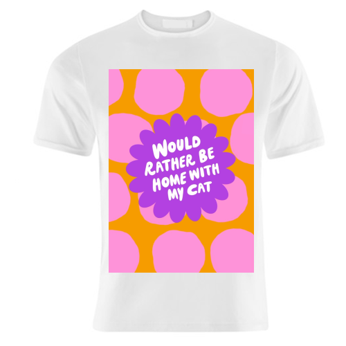 Rather Be Home - unique t shirt by The Paper Tail