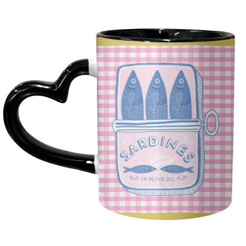 Sardines - unique mug by The Boy and the Bear