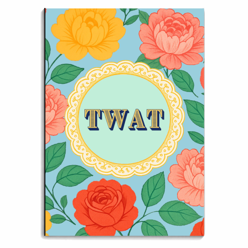 TWAT - personalised A4, A5, A6 notebook by Lilly Rose