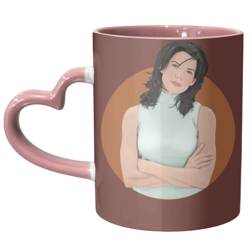Lorelai Gilmore - unique mug by Pink and Pip
