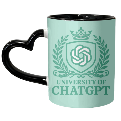 University of Chat GPT - unique mug by AP