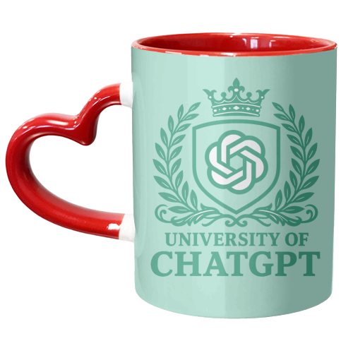 University of Chat GPT - unique mug by AP