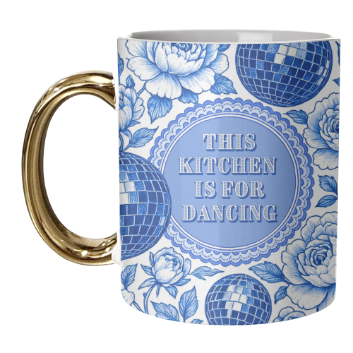 Disco Kitchen - unique mug by Lilly Rose