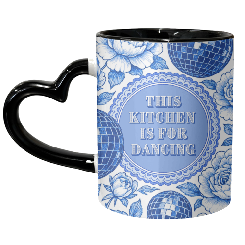 Disco Kitchen - unique mug by Lilly Rose