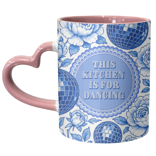 Disco Kitchen - unique mug by Lilly Rose